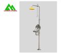 Stainless Steel Ophthalmic Equipment Stand Alone Eye Wash Station For Emergency