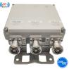 Buy cheap 4.3-10 F DIN-F Interface RF Triplexer Triple Band Combiner 380-2700MHz Grey/Red/Black from wholesalers