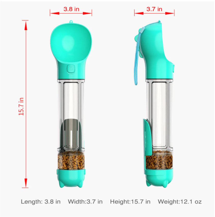 Lightweight Portable Dog Water Bottle Travel Dog Water Dispenser 300ML 500ML