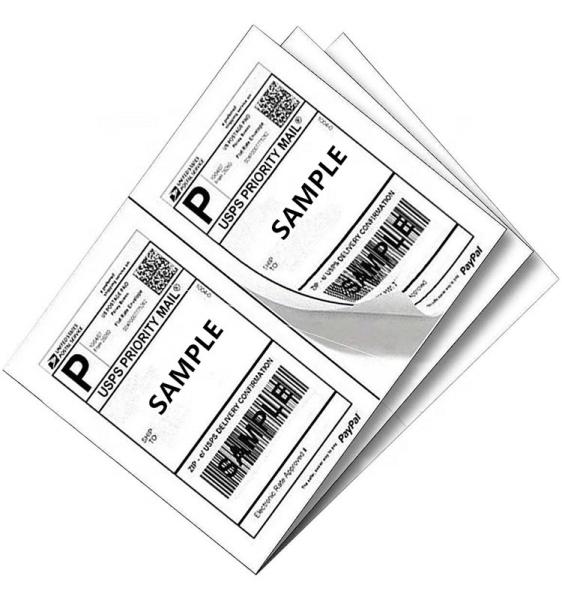 Buy cheap White Direct Thermal Shipping Labels A6 Waybill 4x6 Fanfold Thermal Labels from wholesalers