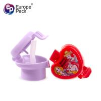 Buy cheap Heart-shaped Cartoon design child resistance cap cute plastic water bottle caps product