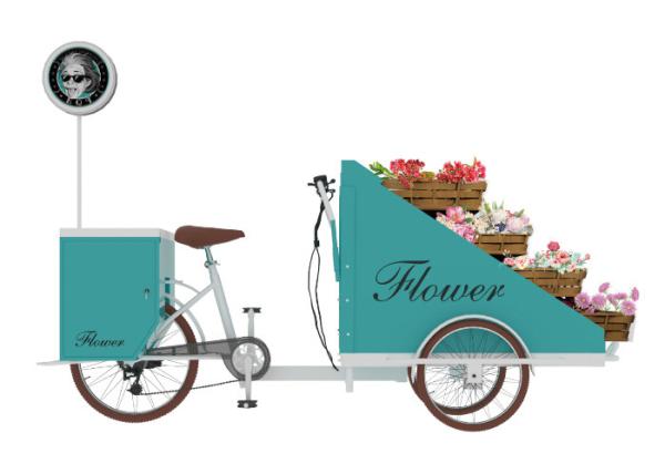 Buy cheap Commercial Electric Food Vending Tricycles Fashion Appearance CE Approval from wholesalers