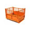 Buy cheap Steel Wire Mesh Pallet Cage Powder coated Collapsible Storage Cage from wholesalers
