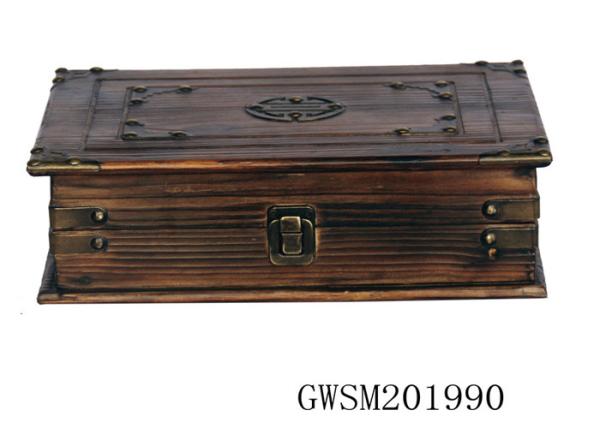 Buy cheap SENMIN Firwood 30* Wooden Storage Trunks And Chests from wholesalers