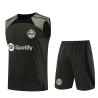 Buy cheap Quick Dry Black Training Vest Polyester Fabric Sleek Football Weight Vest from wholesalers