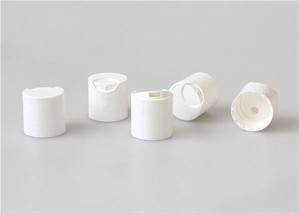 Buy cheap White PP Plastic Shampoo Bottle 24/410 Disc Top Cap from wholesalers