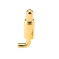 Buy cheap Professional Right Angle Pogo Pin Long Mechanical Life Golden Color product