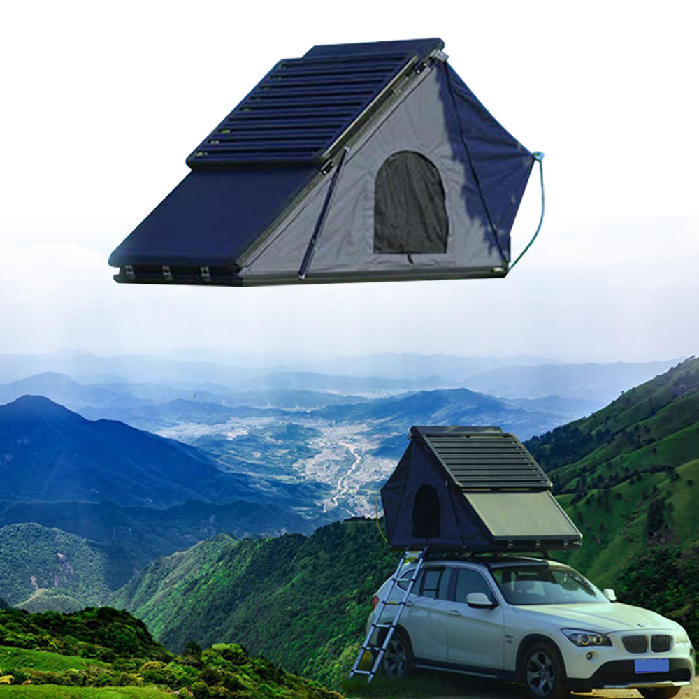 Diagonal Bracing Clamshell Tent Rooftop 4wd Tent For 4 Person