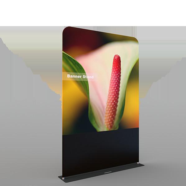 Buy cheap Telescopic Fabric Advertising Exhibition Backdrop Stand Outdoor Retractable Banner Stand from wholesalers