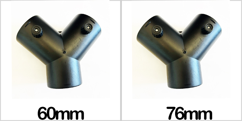 Adjustable Double Valves Y-shaped Tee for Diesel Parking Heater