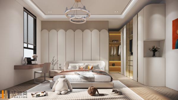 Buy cheap Stylish Creamy White Glass Bedroom Wardrobe With Gleaming Gold Accents from wholesalers