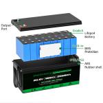 12.8V 100Ah LiFePO4 Battery Enerforce OEM Long Lifespan for Solar and Backup