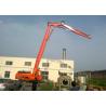 Buy cheap Doosan DX345 Excavator Demolition Attachments Boom Arm 21m Length 22050mm Reach from wholesalers