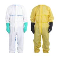 Buy cheap Breathable Medical Disposable Isolation Gowns With Elastic In Hood product