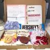 Buy cheap Clothes Accessories Pet Gift Boxes With Face Mask Dog Bandana Chocolate from wholesalers