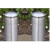 Buy cheap Geometric Design Steel Safety Bollards , Fixed Station Colorful Car Park Bollards from wholesalers