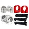 Buy cheap CNC Custom Milling Parts Hardness Metal Hardware Parts Silver ISO9001 from wholesalers