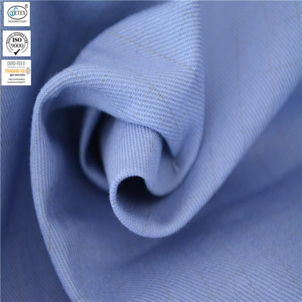 Buy cheap Cotton Polyester CVC FR EN1149-3 Anti Static Cloth from wholesalers