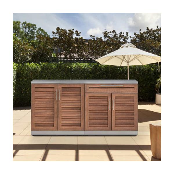 Buy cheap Oven Built In Bbq Outdoor Kitchen Cabinet Stainless Steel Material from wholesalers
