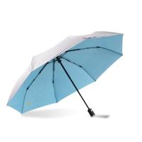 Buy cheap Silver Coating UPF50+ Three Folding Umbrella 105cm product