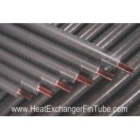 Buy cheap B111 Cooper & Copper-Alloy Tubes , Solid Extruded Bimetallic Condenser Fin Stock product