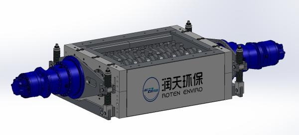 Buy cheap Hazardous Solid Waste Shredding Machine Stable RGY1200 For Chemical Field from wholesalers