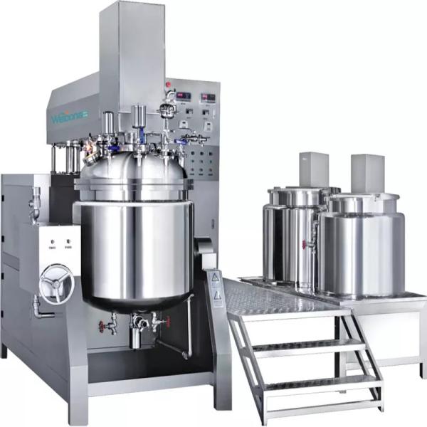 Buy cheap SUS304 SUS304L Ointment Cosmetic Emulsifier Mixer Multi Function from wholesalers