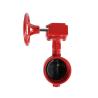 Buy cheap Low Temperature Hand-Operated Groove Turbine Signal Butterfly Valve for Industrial from wholesalers