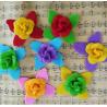 Buy cheap Hat Decoration Folded Fabric Flowers Fabric Flowers Fancy For Headbands from wholesalers