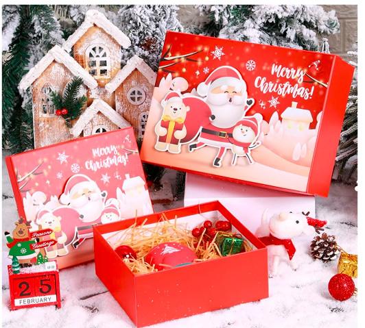 Buy cheap Folding Carton Custom Printed Christmas Paper Gift Packaging Box from wholesalers