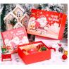Buy cheap Folding Carton Custom Printed Christmas Paper Gift Packaging Box from wholesalers