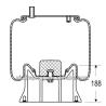 Buy cheap S5060 Natural Rubber Air Springs 1R12-145 Contitech Air Bags 9 10-19 P 356 from wholesalers