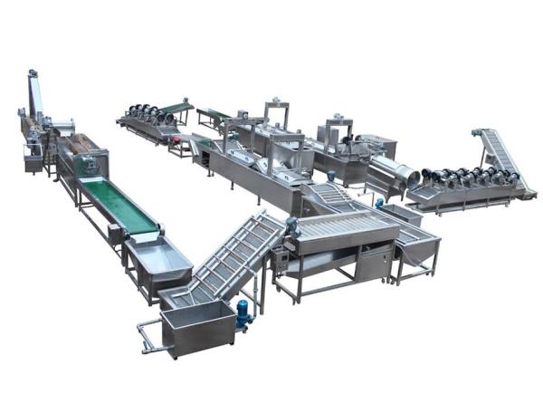 Buy cheap Automatic Snack Food Processing Equipment French Fries / Potato Chips Production Line from wholesalers