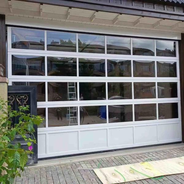Buy cheap Full View Security Electric Garage Doors Roller Shutters High Visibility from wholesalers
