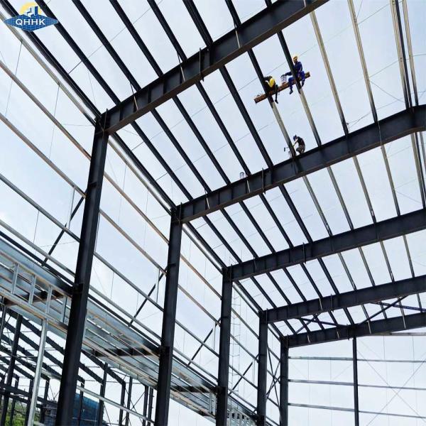 Buy cheap Prefabricated Cold Storage Metal Frame Light Sandwich Panel Prefab Building Turnkey Heavy Workshop from wholesalers