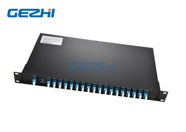 Buy cheap LC PC Adaptor Dual Fiber Optic 18 Channels Passive CWDM from wholesalers