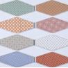 Buy cheap Colorful Bevelled Bread Wall Tiles 10x20cm AAA Grade Subway Tiles For Dining Room from wholesalers