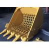 Buy cheap 50-150mm Grid Size Riddle Komatsu Excavator Seive Bucket from wholesalers