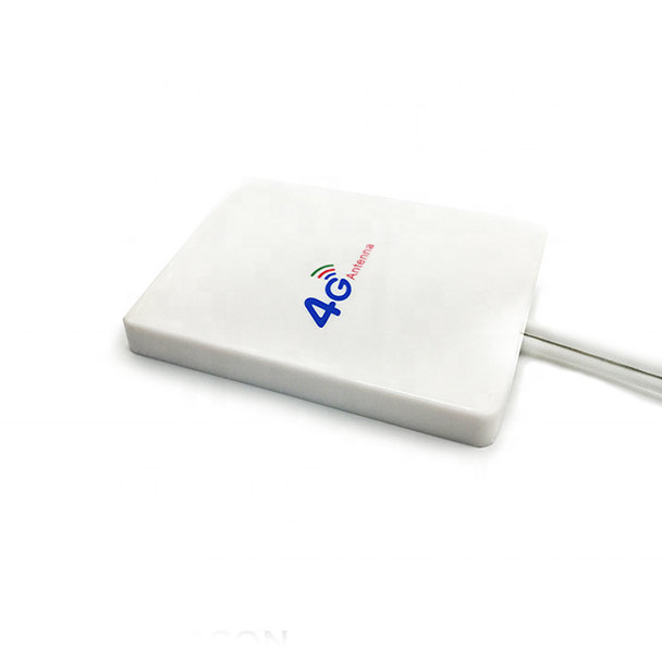 Dual Band 1600-2700 mhz Long Range Signal Amplifier with External Patch Panel Antenna