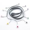 Buy cheap Grey 10 Lead ECG Holter Cable Compatible for Edan Biomedical Instrument IEC Snap from wholesalers
