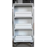 Buy cheap Easy Unload White Beautiful Apple Ipad Cart 54 Units Durable For Bank / Office product