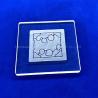 Buy cheap Custom Made Deep Processing Opaque Transmittance UV Quartz Glass Plate from wholesalers