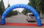 Customized Advertising Cartoon Theme Inflatable Welcomed Entrance Arch for Party