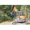 Buy cheap Flexible Control Hydraulic Hedge Cutter , Bush Trimming Machine Low Noise from wholesalers