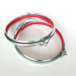 Dust Collector Ducting Galvanized Steel Clamps 10" Quick Fit