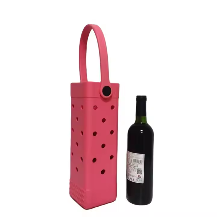Portable Bogg Bag Wine Tote Easy Carrier Portable Convenient Easy Cleanup