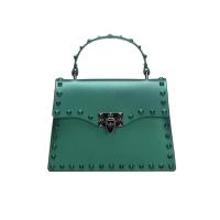 Buy cheap Trim Frosted Rivet Jelly Pu Leather Handbags for Women Shoulder bags product