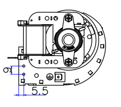 Oven Use 230v 50hz Blower Cooling Fan High Temperature Resistant