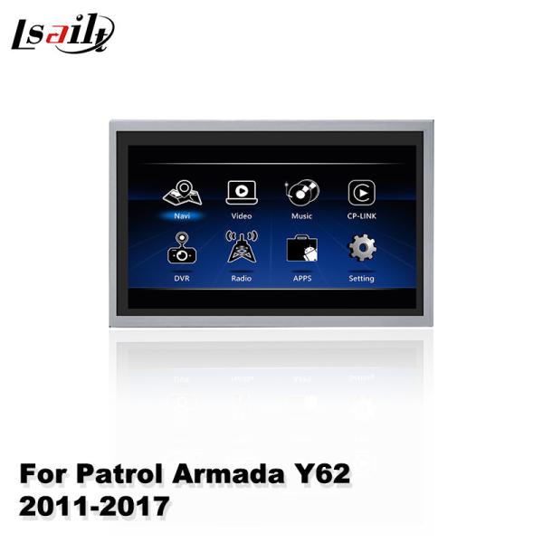 Buy cheap Lsailt Car Multimedia Screen for Nissan Patrol Y62 2011-2017 With Wireless Android Auto Carplay from wholesalers
