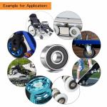 Customized Ball Bearings Z4V4 608 Bearing ABEC 5 In Stainless Steel Material